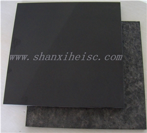 Good Shanxi Black Granite (Honed ,Flamed, Brushed,Polished) Slabs & Tiles