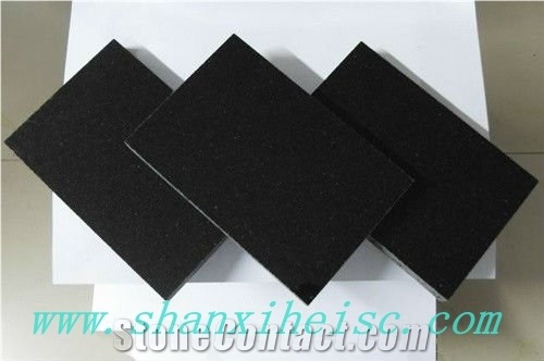 Good Shanxi Black Granite (Honed ,Flamed, Brushed,Polished) Slabs & Tiles