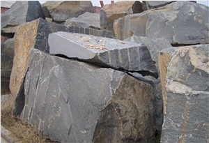 Popular Natural Black Granite Block Of Shanxi Black in China