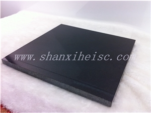 Premium Black Granite Kitchen Countertops, Shanxi Black Granite