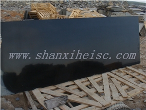 Shanxi Black Granite Slabs from China Stone Factory Supplier