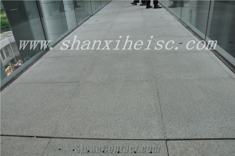 Shanxi Black Granite Slabs & Tiles G1405, China Black Granite