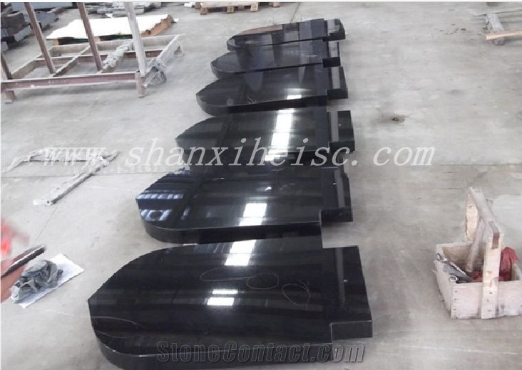 Shanxi Black,Shanxi Black Granite Monuments G1401 for Export
