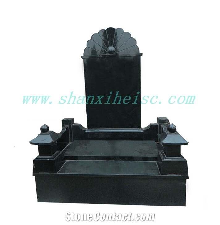 Various Kinds Of Shanxi Black Granite Monument and Tombstone