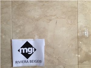 Riviera Beige Marble Slabs and Tiles, Italy