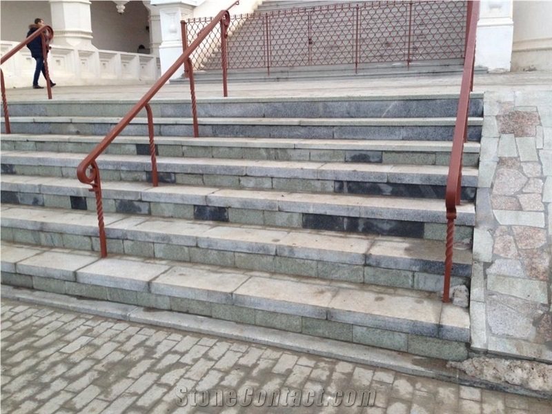 China Grey Granite Stairs
