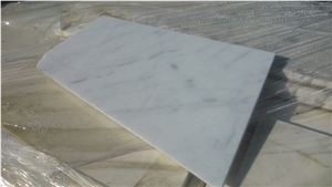 White Carrara Marble Broken Tile