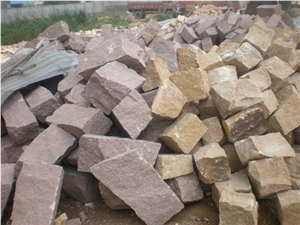 Granite Cobbles,Cube Stone