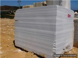 Marmara White Turkey White Marble Block