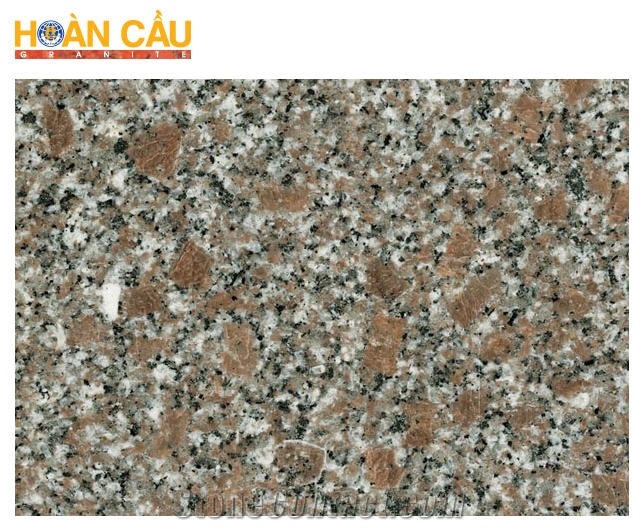 Phu Cat Mahogany Granite Slabs &Tiles, Viet Nam Brown Granite