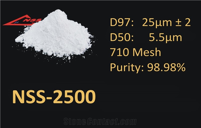 Crystal White Limestone Powder Nss-2500