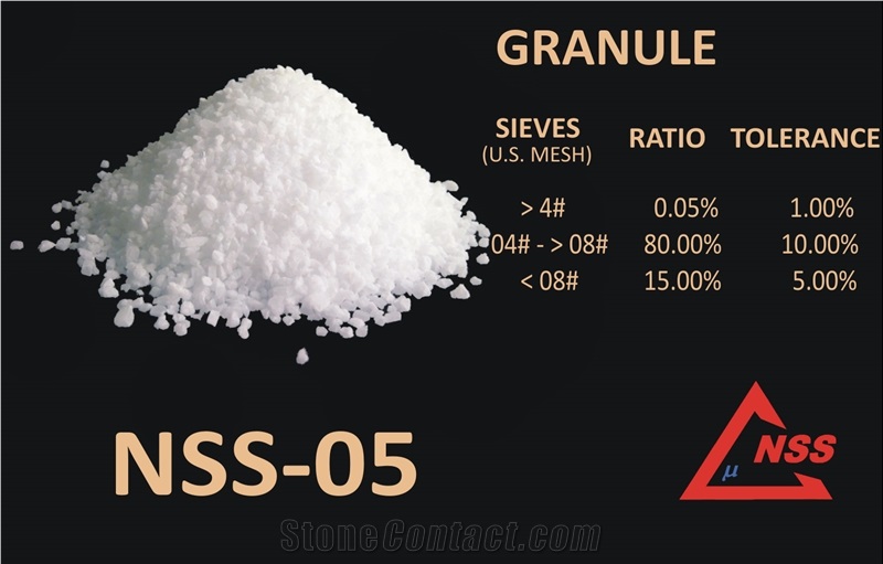 White Marble Granule Nss-05