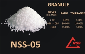 White Marble Granule Nss-05