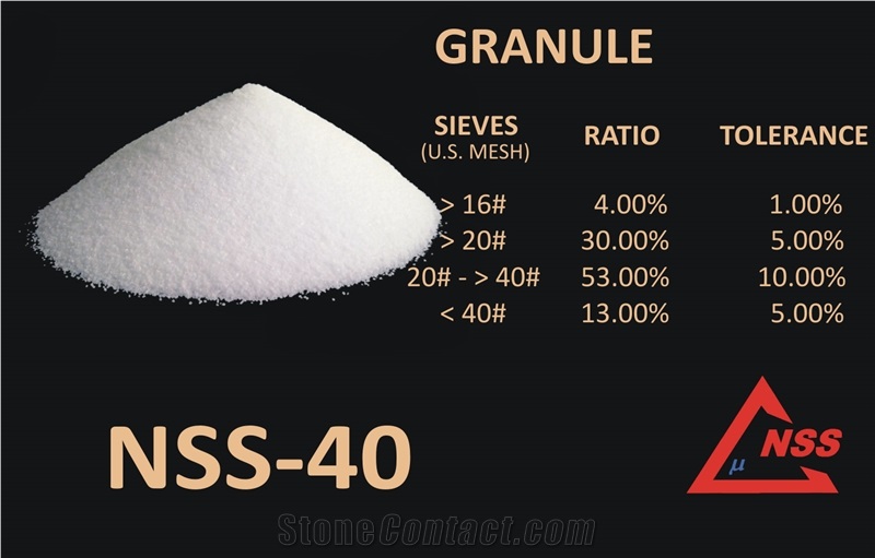 White Marble Granule Nss-40