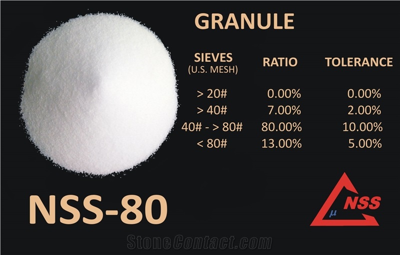 White Marble Granule Nss-80