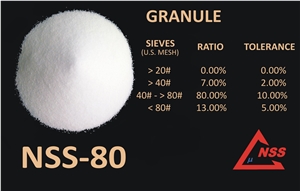 White Marble Granule Nss-80