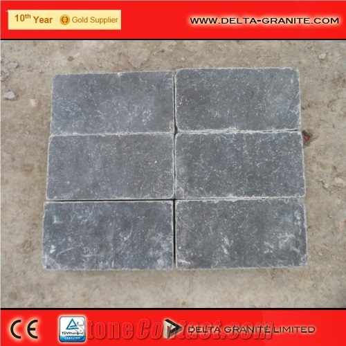 China Blue Limestone Stone,Blue Limestone Stone Size 20x10x5cm