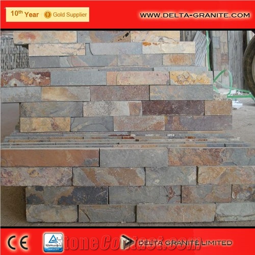 Rusty Slate Wall Cladding Veneer,Natural Wall Veneer for Sales