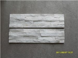 Cheap China White Quartzite Wall Stone, Culture Stone