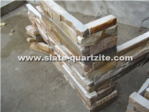 China multicolor Slate Wall Corner Stone,stacked stone/cultured stone Sc-002