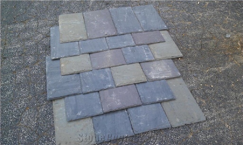 Rusty Roof Slate, Brown Slate Roof Tiles