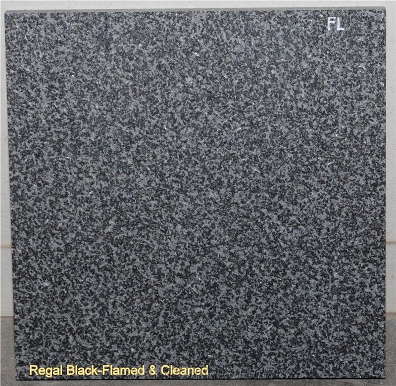 Regal Black Granite Slabs & Tiles
