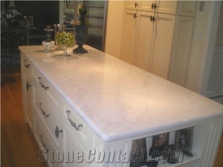 Bianco Prali Marble Countertop