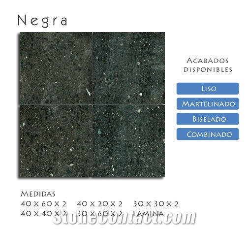Cantera Negra Slabs & Tiles, Negro Cantera Tiles
