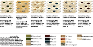 Natural Stone and Glass Mix Brick Wall Mosaic