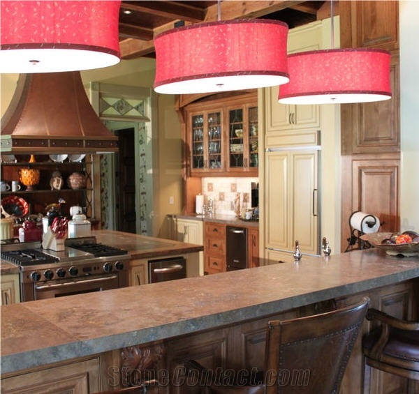 Brazil Exotic Granite Micro Bevel Edge Countertop Kitchen