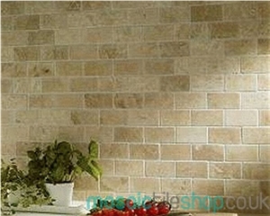 Brick White Tessare Mosaic Tiles