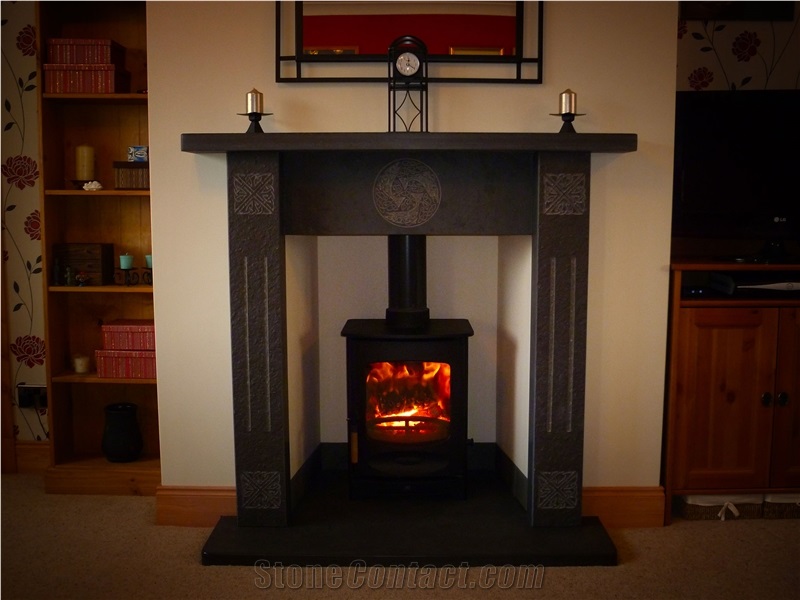 Caithness Siltstone Fireplace