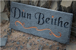 Riven Caithness Stone Name Tag