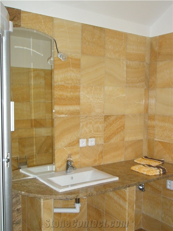 Honey Onyx Bathroom Design Project