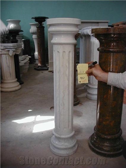 Marble Carved Architectural Columns