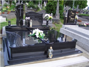Premium Black Granite Monument