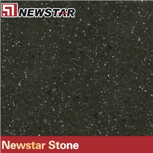 Newstar Black Artificial Quartz Stone