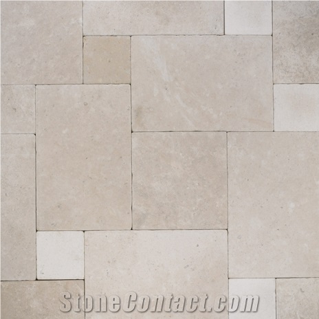 Crema S Limestone Pattern Slabs & Tiles, Lebanon Beige Limestone