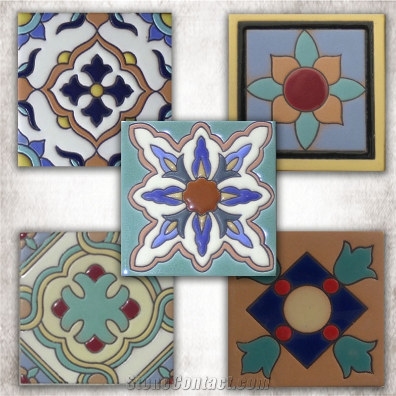 Mexican Tiles, Talavera Ceramic Building & Walling