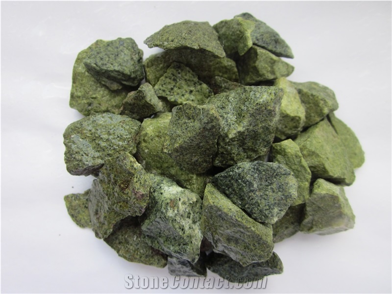 Green Basalt Pebble & Gravel, Green Basalt Pebbles