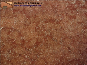 Red Marble "Al-Andalus" - Flamed Slabs & Tiles, Rojo Al Andalus Red Marble
