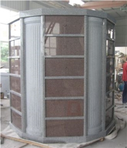 Columbarium Granite, Grey Granite Columbarium
