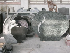 Granite Style Monument, Black Granite Monuments