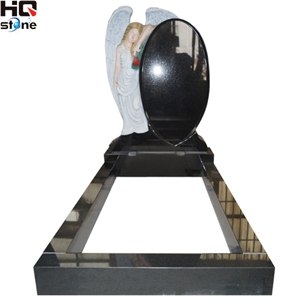 Russian Style Granite Monument, Black Granite Monuments