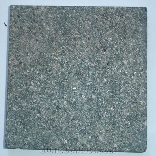 Green Porphyry Granite Slabs & Tiles