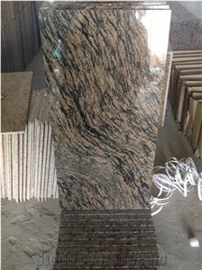 Tiger Skin Granite, India Pink Granite Slabs & Tiles