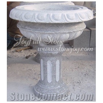 Granite Flower Pot, Garden Planter,Stone Planter Pot