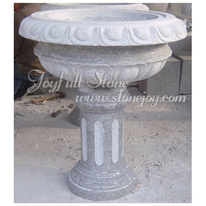 Granite Flower Pot, Garden Planter,Stone Planter Pot