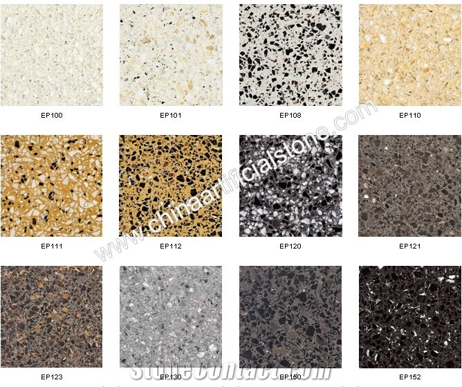 China Terrazzo Tiles Slabs for Outside and Inside Paving