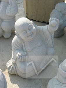China Granite Huamn Sculpture, Grey Granite Sculptures